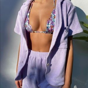 Frankie’s Coco Terry Shorts and Shirt